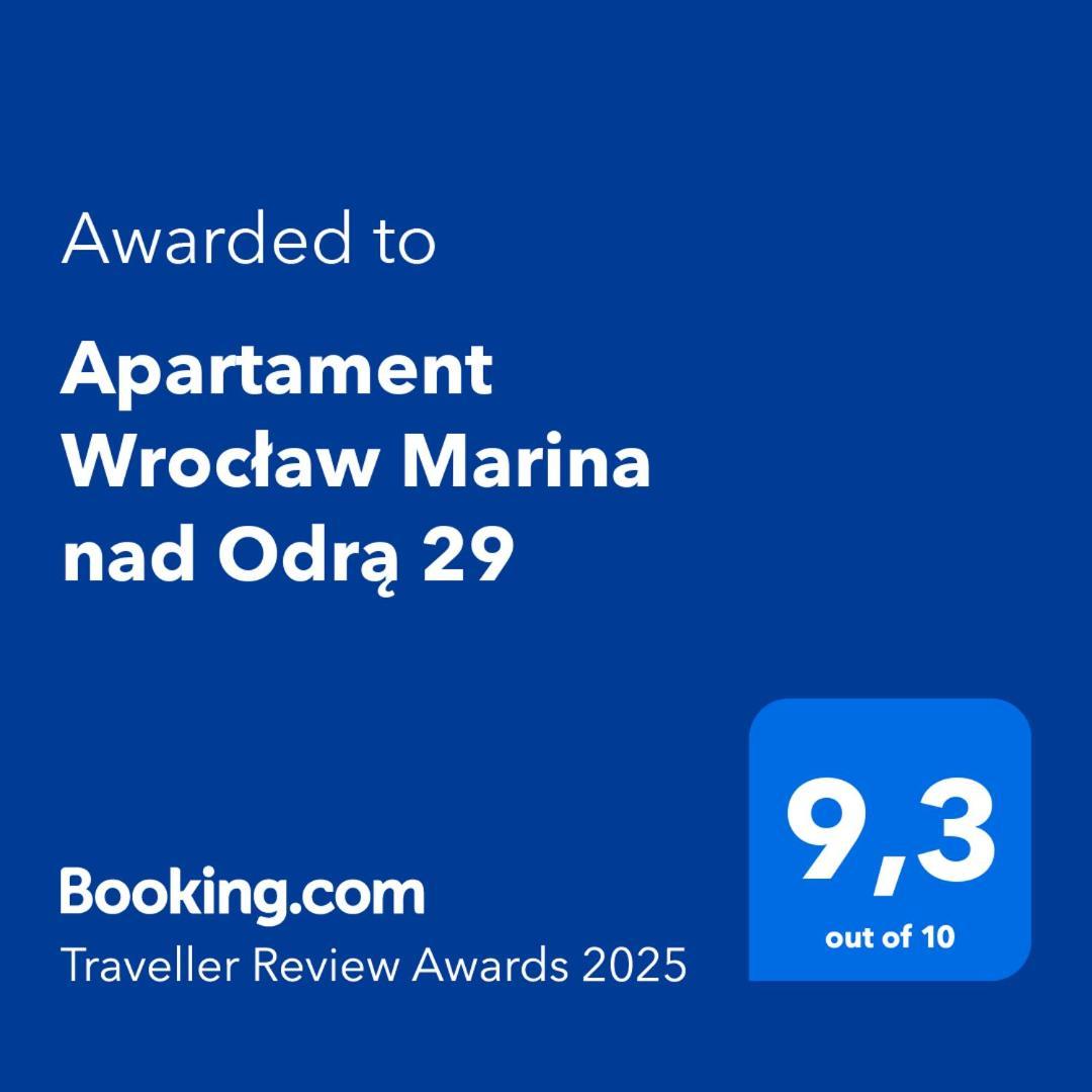 Apartament Wroclaw Marina Nad Odra 29 מראה חיצוני תמונה